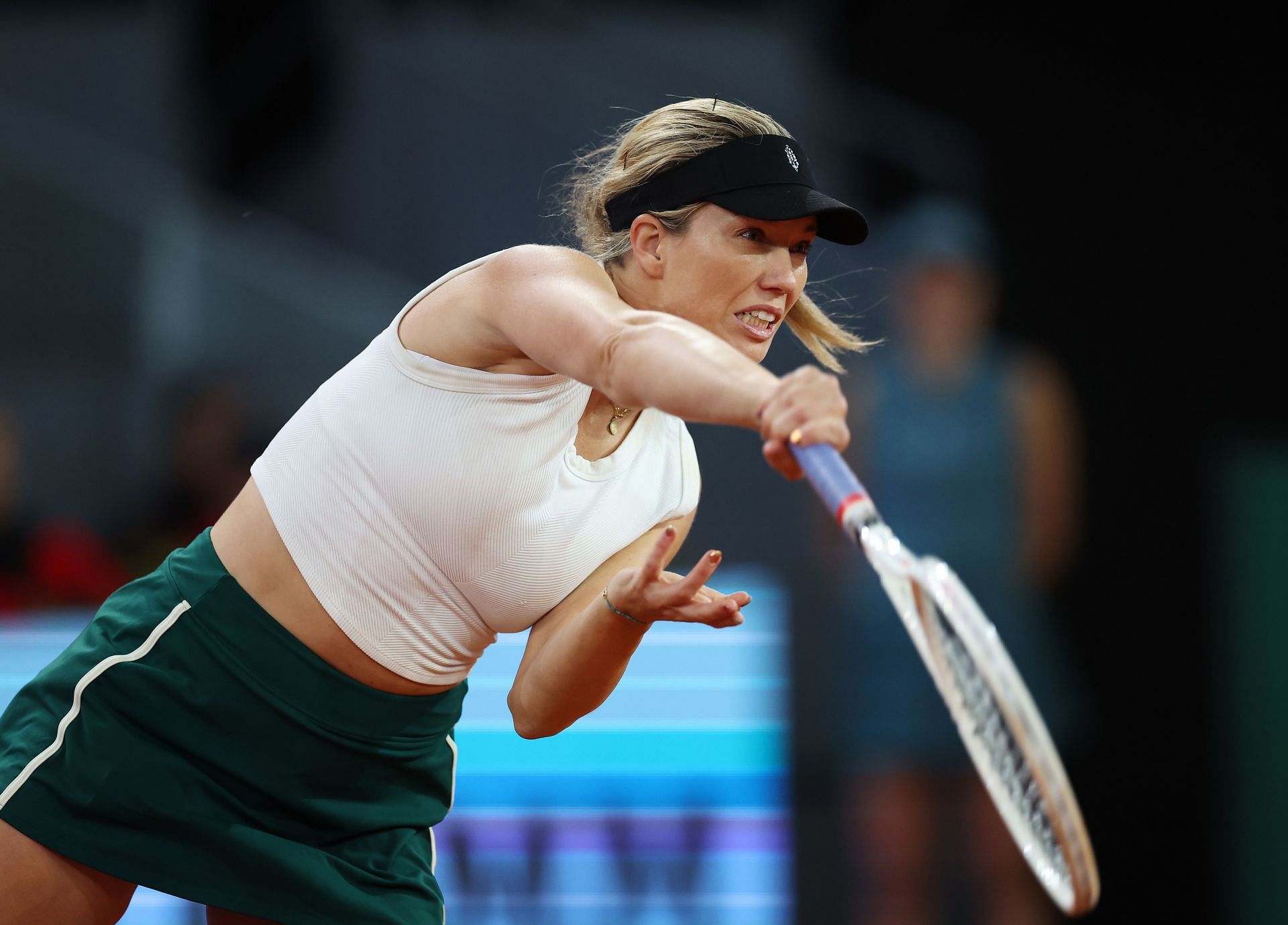 Danielle Collins at the Madrid Open 2024